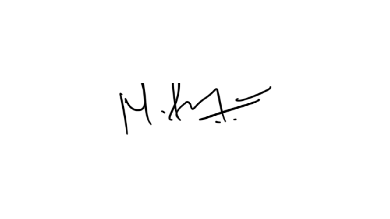 Ashwin Murali signature